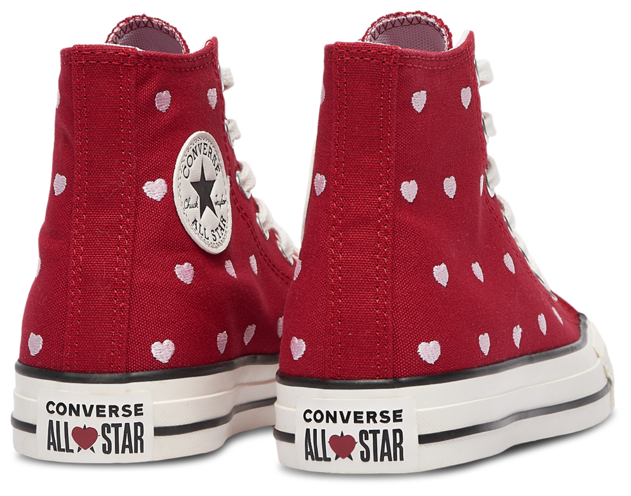 Converse Chuck Taylor All Star Hi Hearts Image 3 of 5. Tap to open photo gallery.