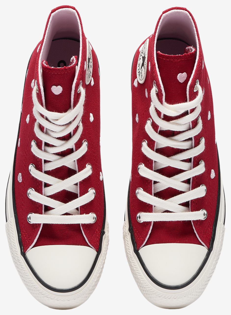 Converse Chuck Taylor All Star Hi Hearts Image 4 of 5. Tap to open photo gallery.