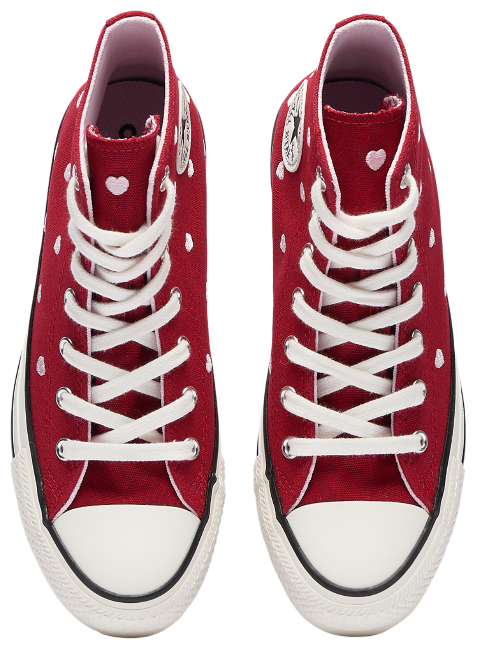 Converse Chuck Taylor All Star Hi Hearts Image 4 of 5. Tap to open photo gallery.