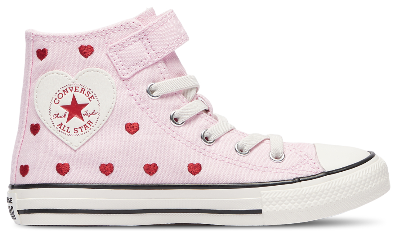 Converse Chuck Taylor All Star 1V Hi Hearts Image 1 of 5. Tap to open photo gallery.