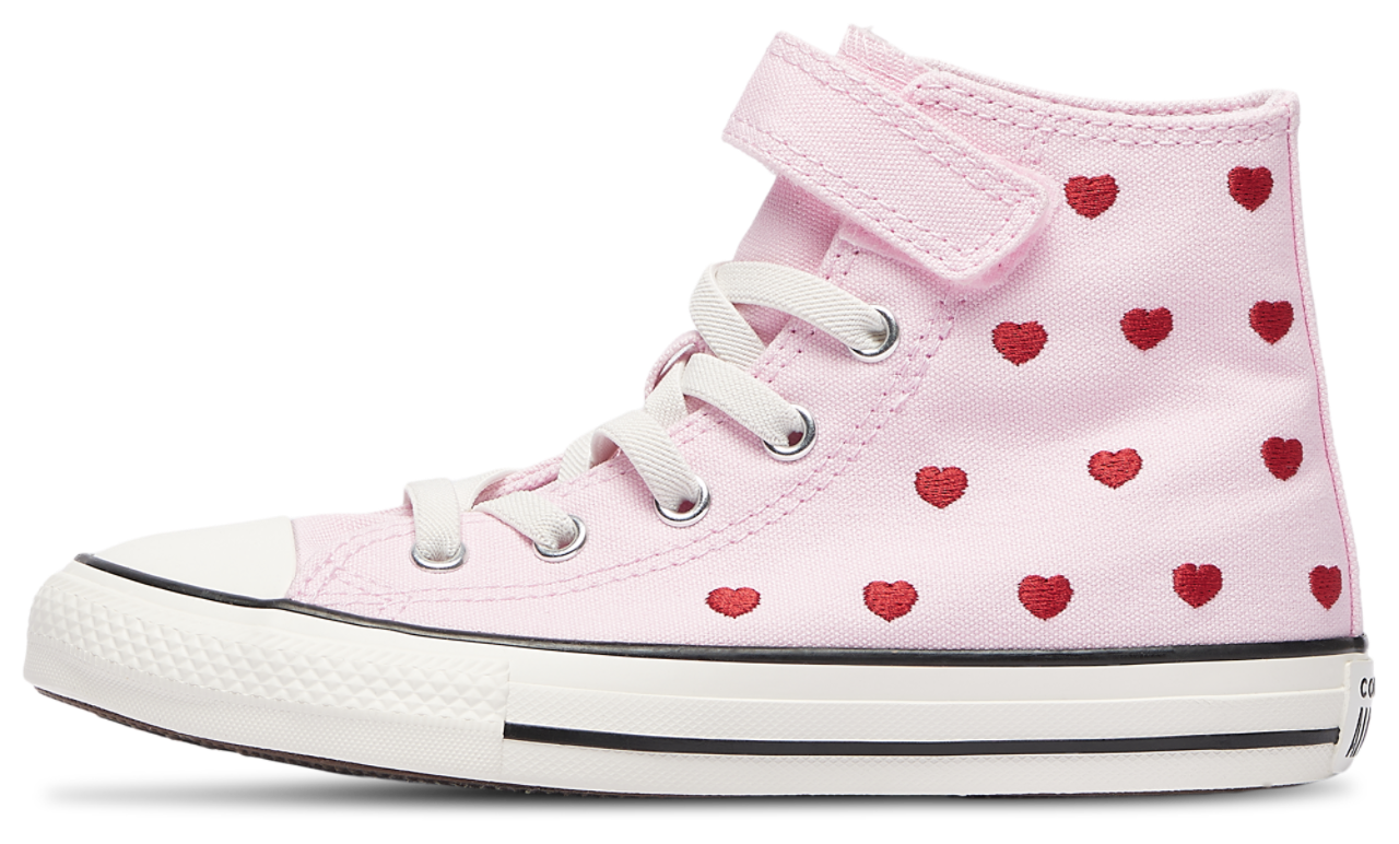 Converse Chuck Taylor All Star 1V Hi Hearts Image 2 of 5. Tap to open photo gallery.