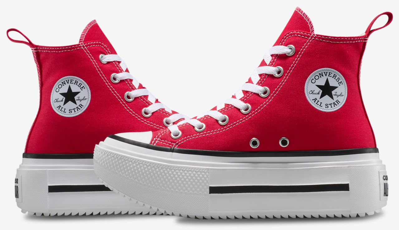 Converse Lift Double Stack Hi Image 6 of 8. Tap to open photo gallery.