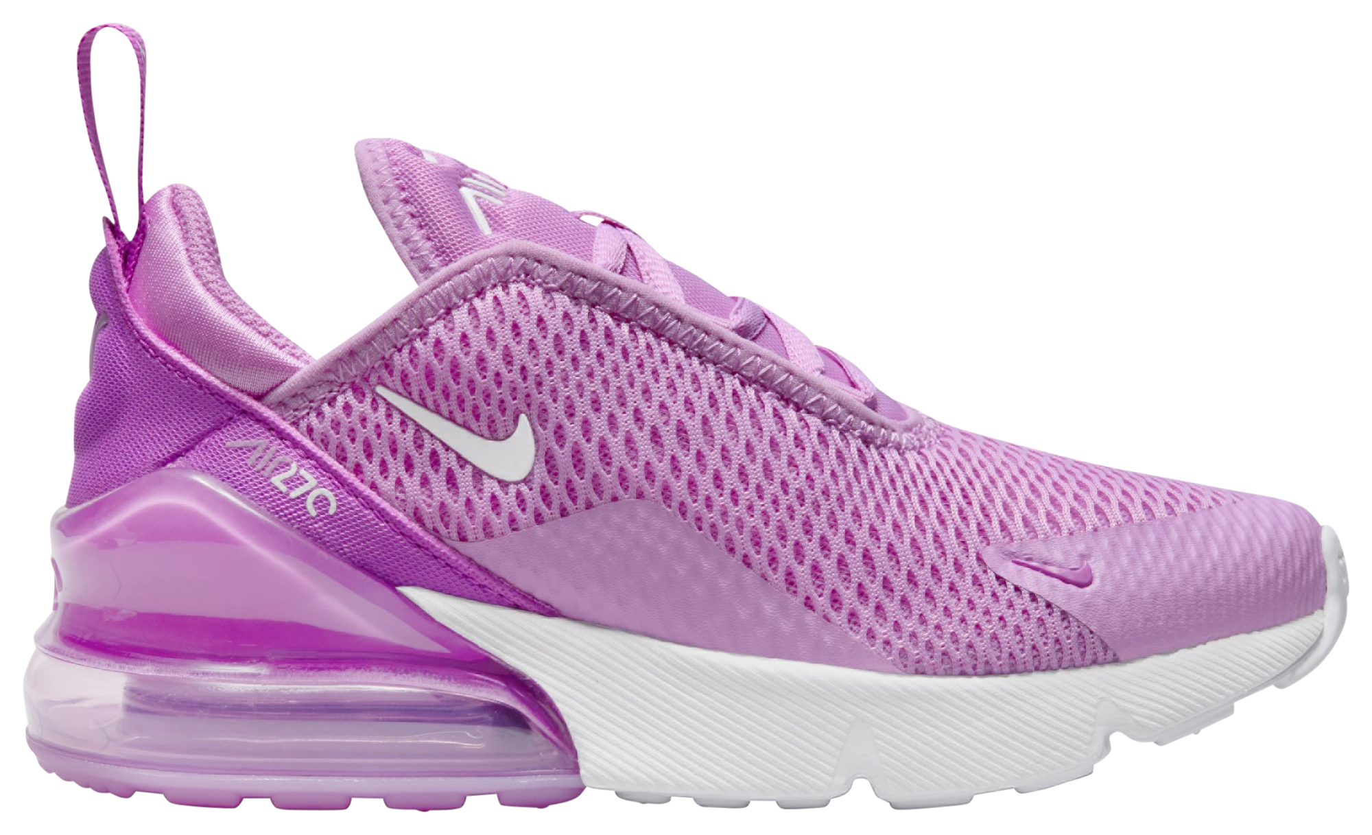 Nike Air Max 270 童款 - Rush Fuchsia/White - Image 1