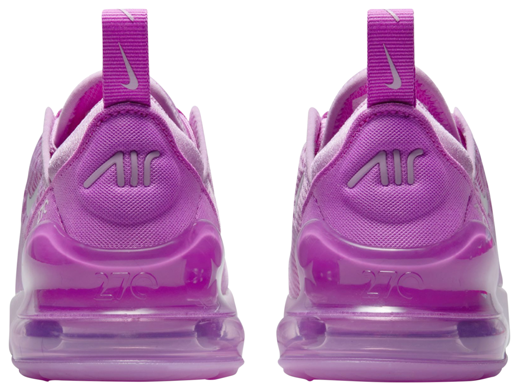 Nike Air Max 270 童款 - Rush Fuchsia/White - Image 3