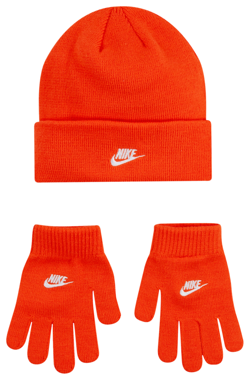 Nike Futura Beanie Glove Set Image 1 of 3. Tap to open photo gallery.