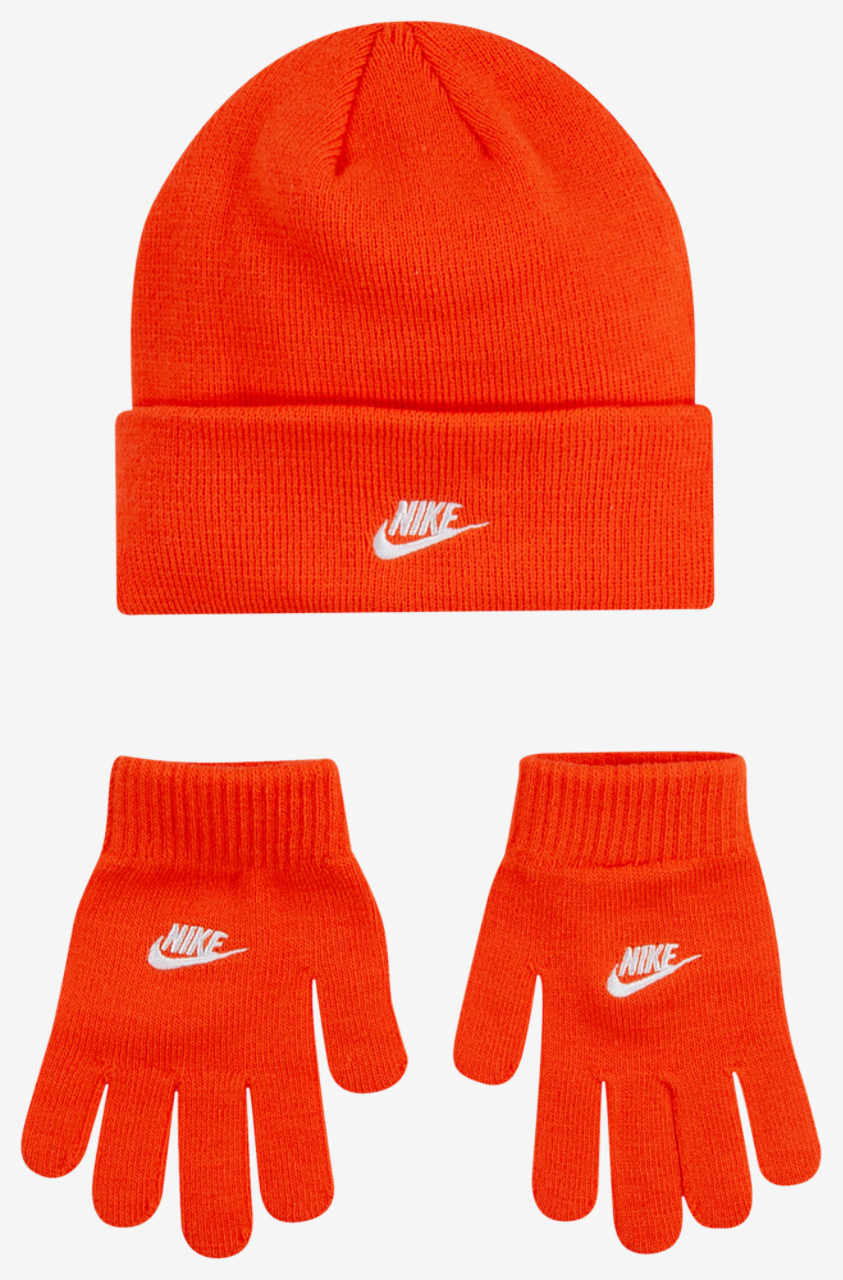 Nike Futura Beanie Glove Set Image 1 of 3. Tap to open photo gallery.