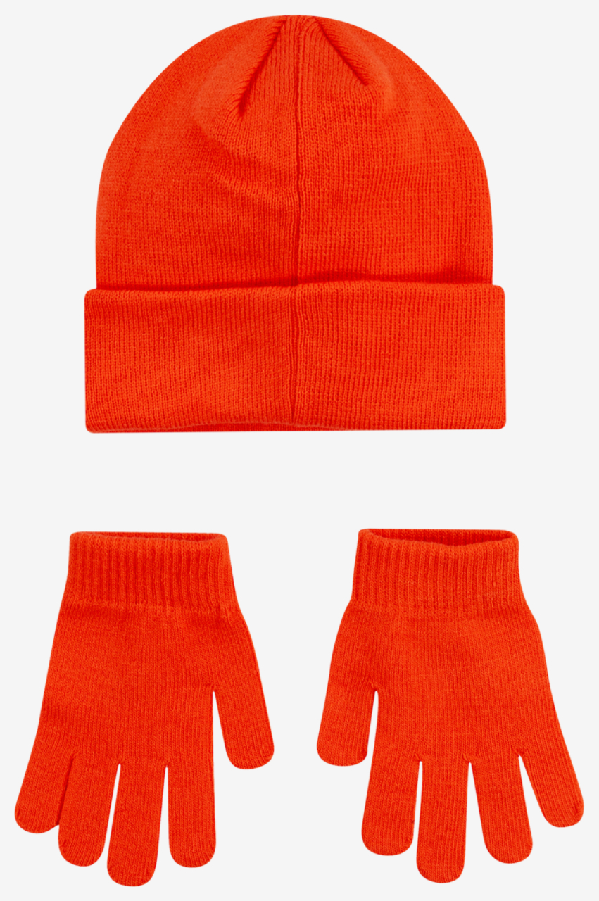 Nike Futura Beanie Glove Set Image 2 of 3. Tap to open photo gallery.
