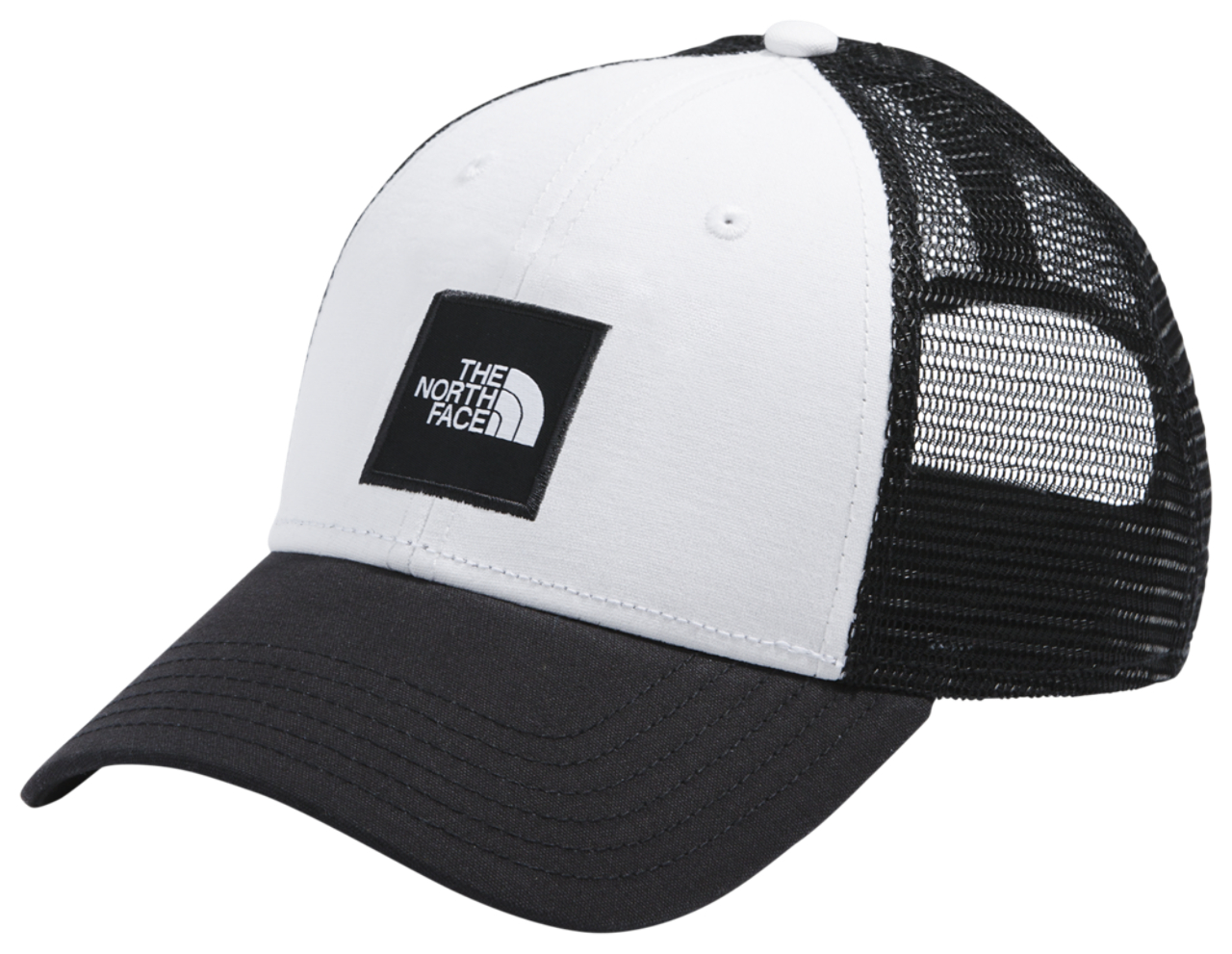 The North Face Box Logo Trucker Hat Image 1 of 1. Tap to open photo gallery.