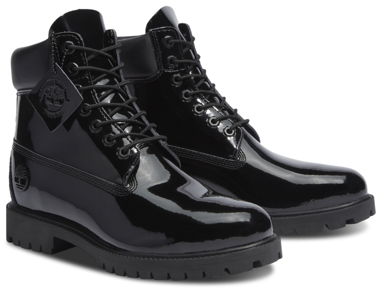 Timberland 6" Premium Waterproof Patent Boots Image 6 of 8. Tap to open photo gallery.