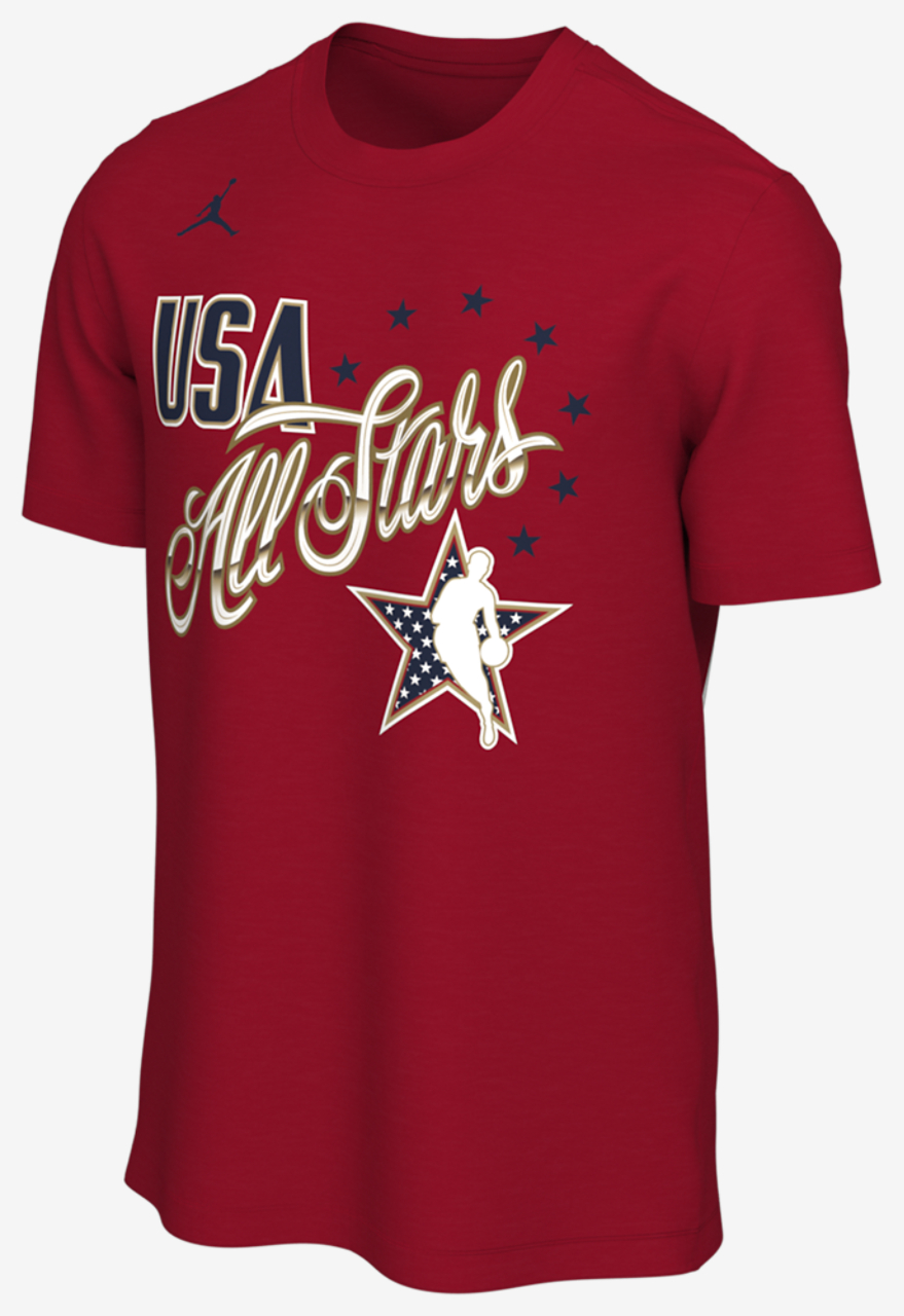 Nike N&N All Star Game QS T-Shirt Image 2 of 2. Tap to open photo gallery.