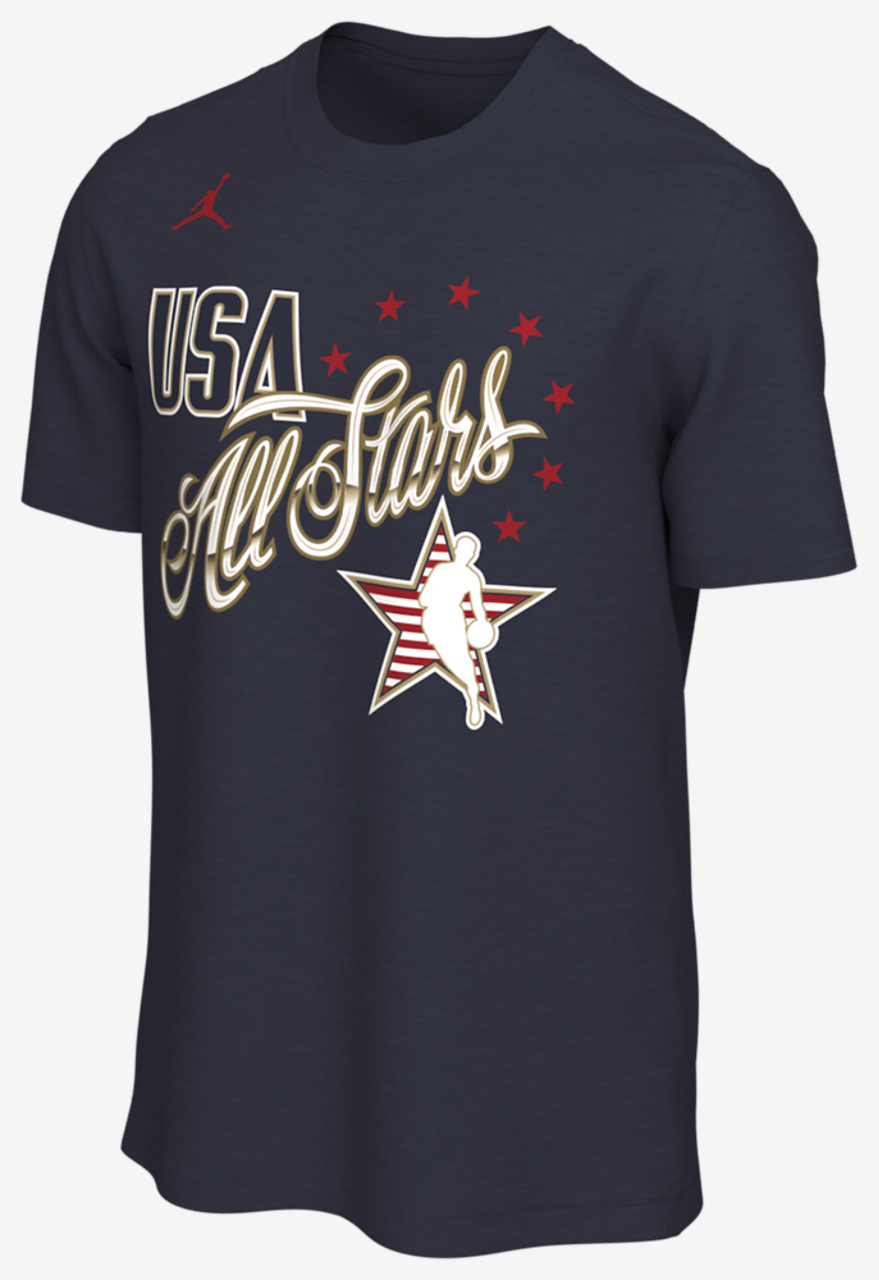 Nike N&N All Star Game QS T-Shirt Image 2 of 2. Tap to open photo gallery.