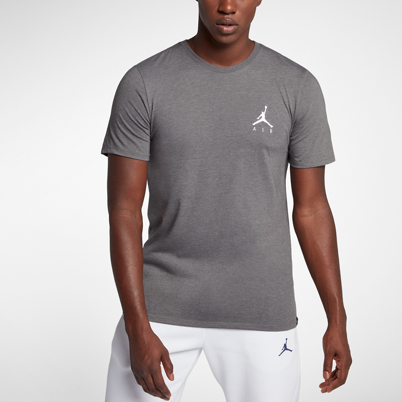 Jordan Jumpman Air Embroidered T-Shirt Image 1 of 5. Tap to open photo gallery.