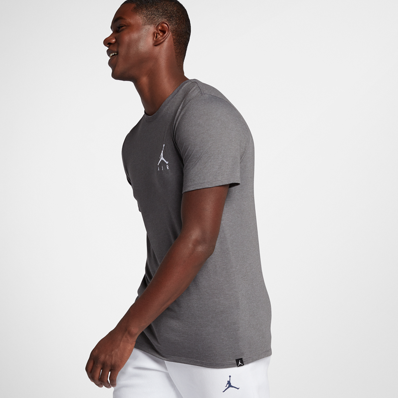 Jordan Jumpman Air Embroidered T-Shirt Image 3 of 5. Tap to open photo gallery.