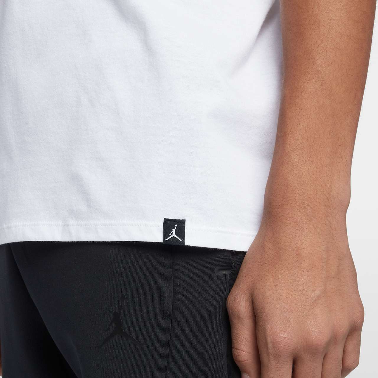 Jordan Jumpman Air Embroidered T-Shirt Image 4 of 5. Tap to open photo gallery.