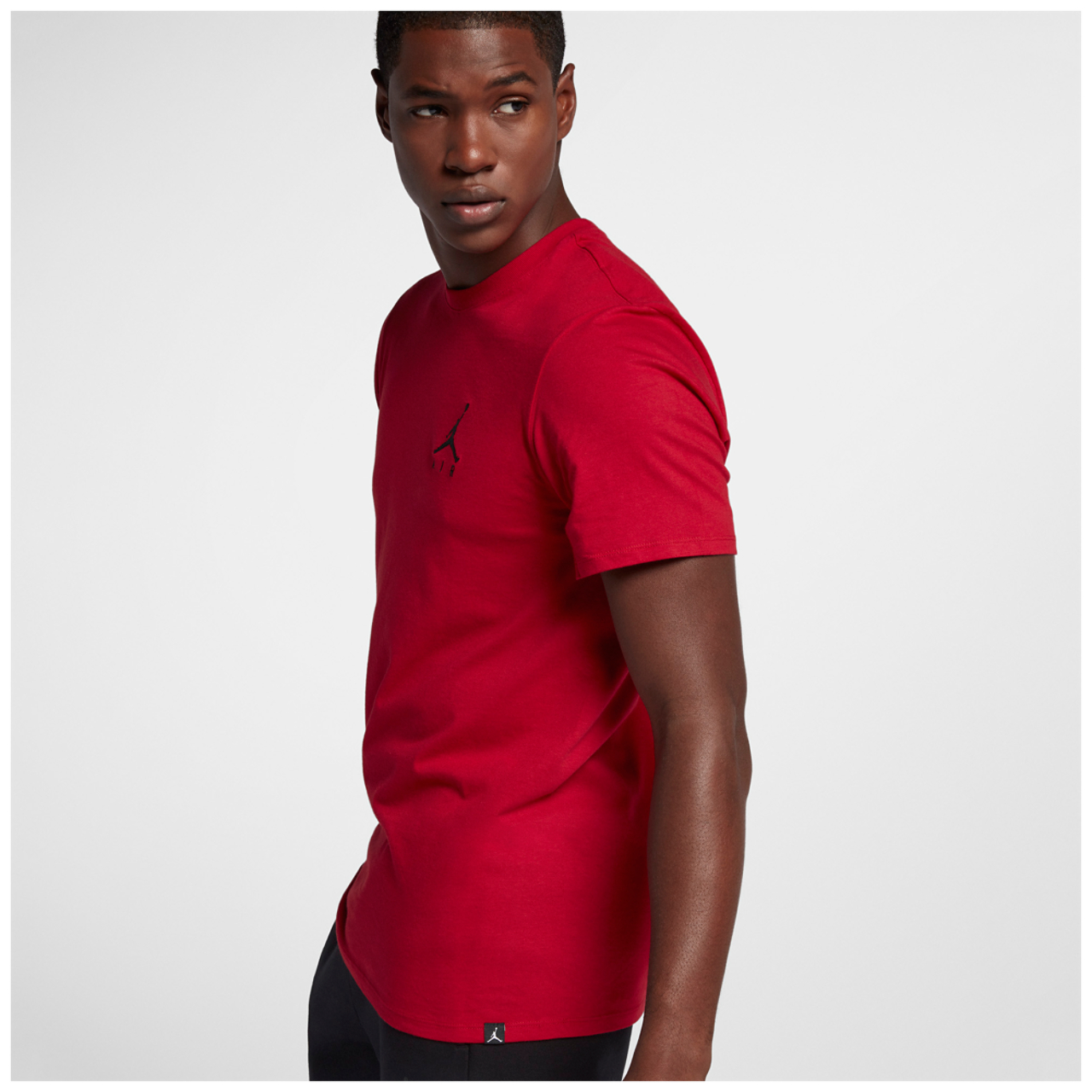 Jordan Jumpman Air Embroidered T-Shirt Image 3 of 5. Tap to open photo gallery.