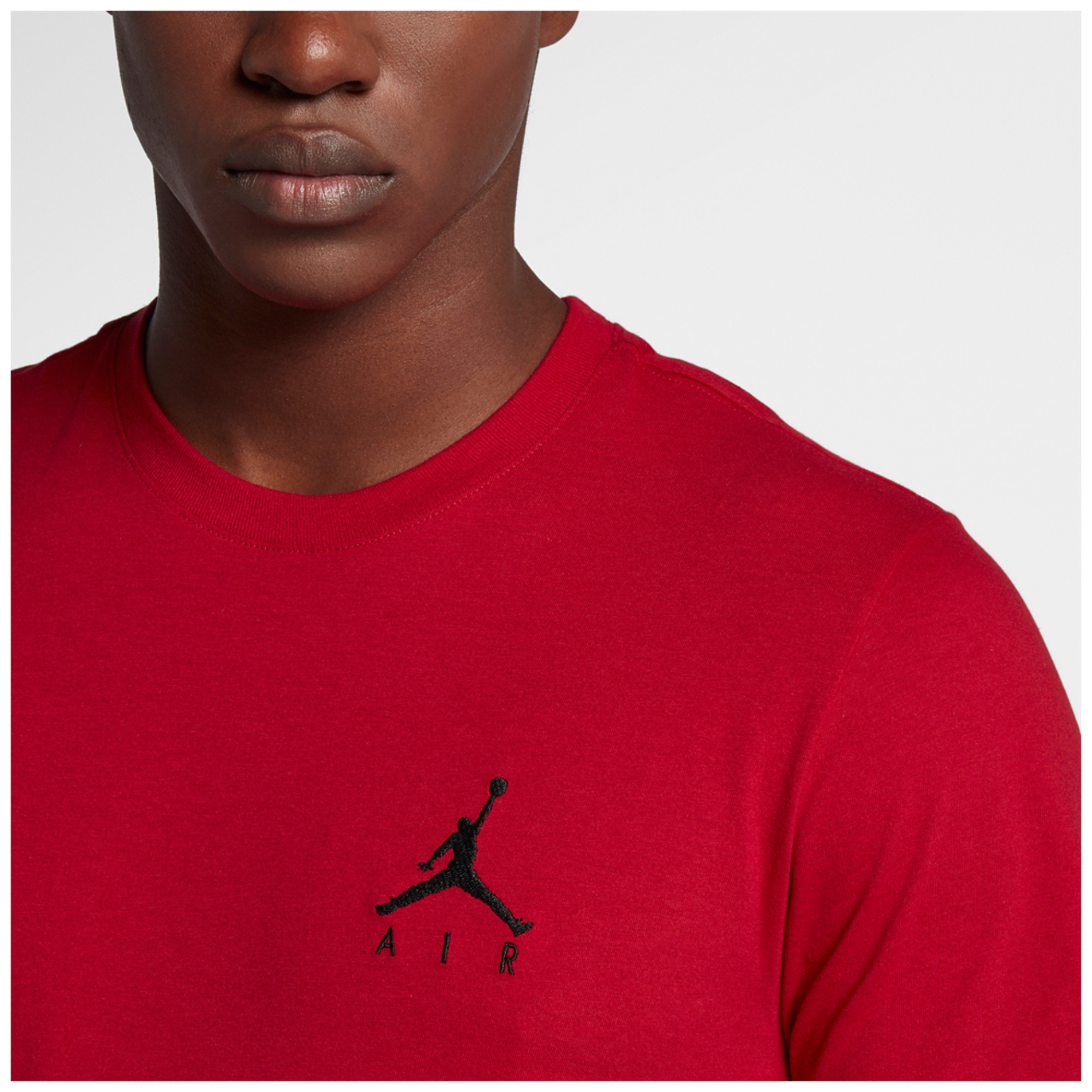 Jordan Jumpman Air Embroidered T-Shirt Image 4 of 5. Tap to open photo gallery.