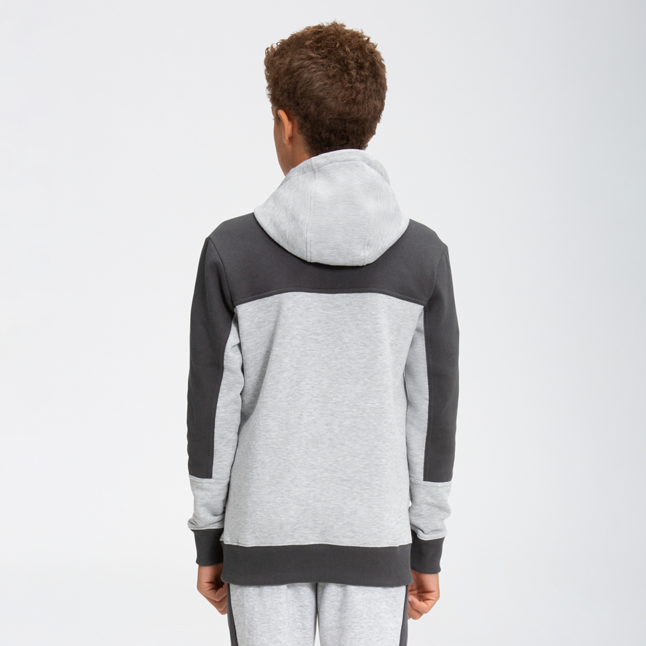 The North Face Colorblock Logo Hoodie Image 2 of 2. Tap to open photo gallery.