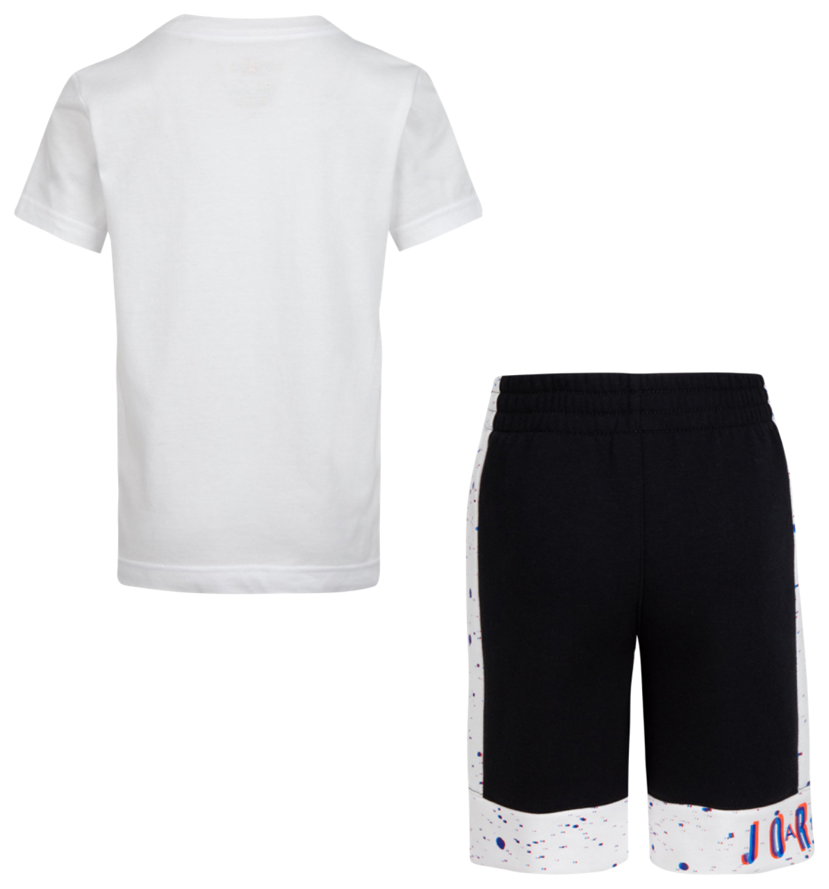 Jordan Space Glitch T-Shirt and Short Set Image 2 of 2. Tap to open photo gallery.