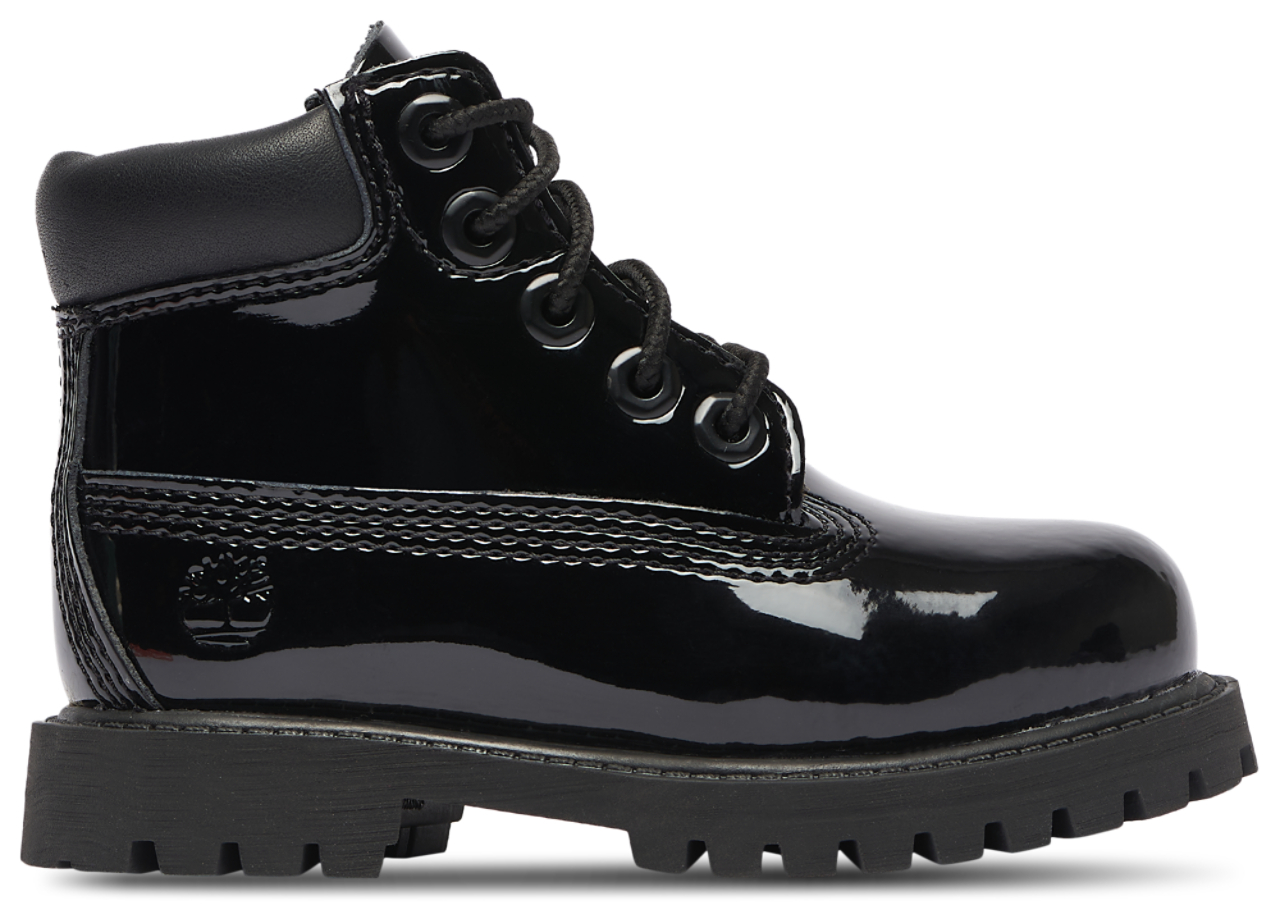 Timberland Premium 6" Waterproof Patent Leather Boots Image 1 of 5. Tap to open photo gallery.
