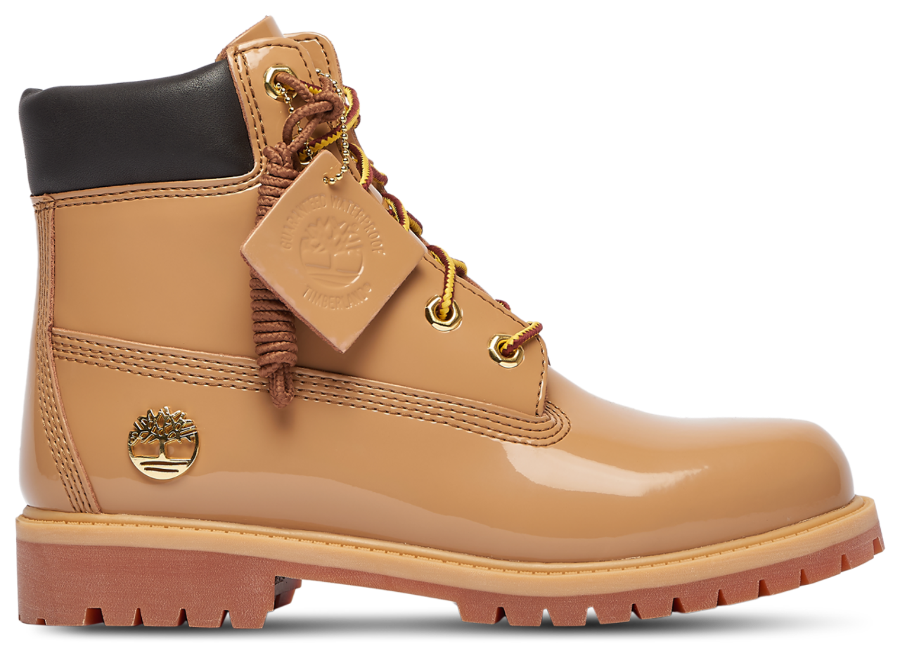 Timberland Premium 6" Waterproof Patent Leather Boots Image 1 of 5. Tap to open photo gallery.