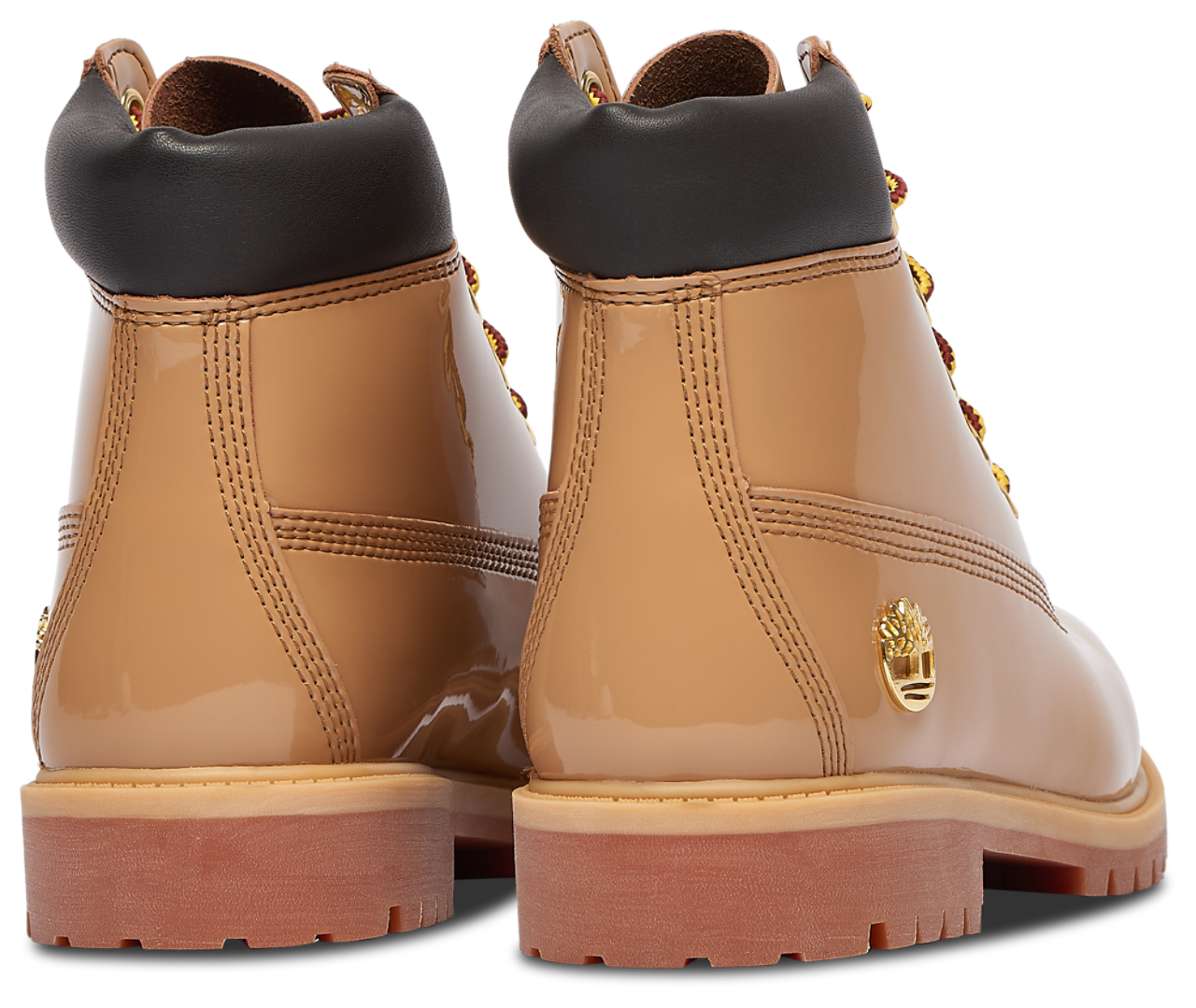 Timberland Premium 6" Waterproof Patent Leather Boots Image 3 of 5. Tap to open photo gallery.