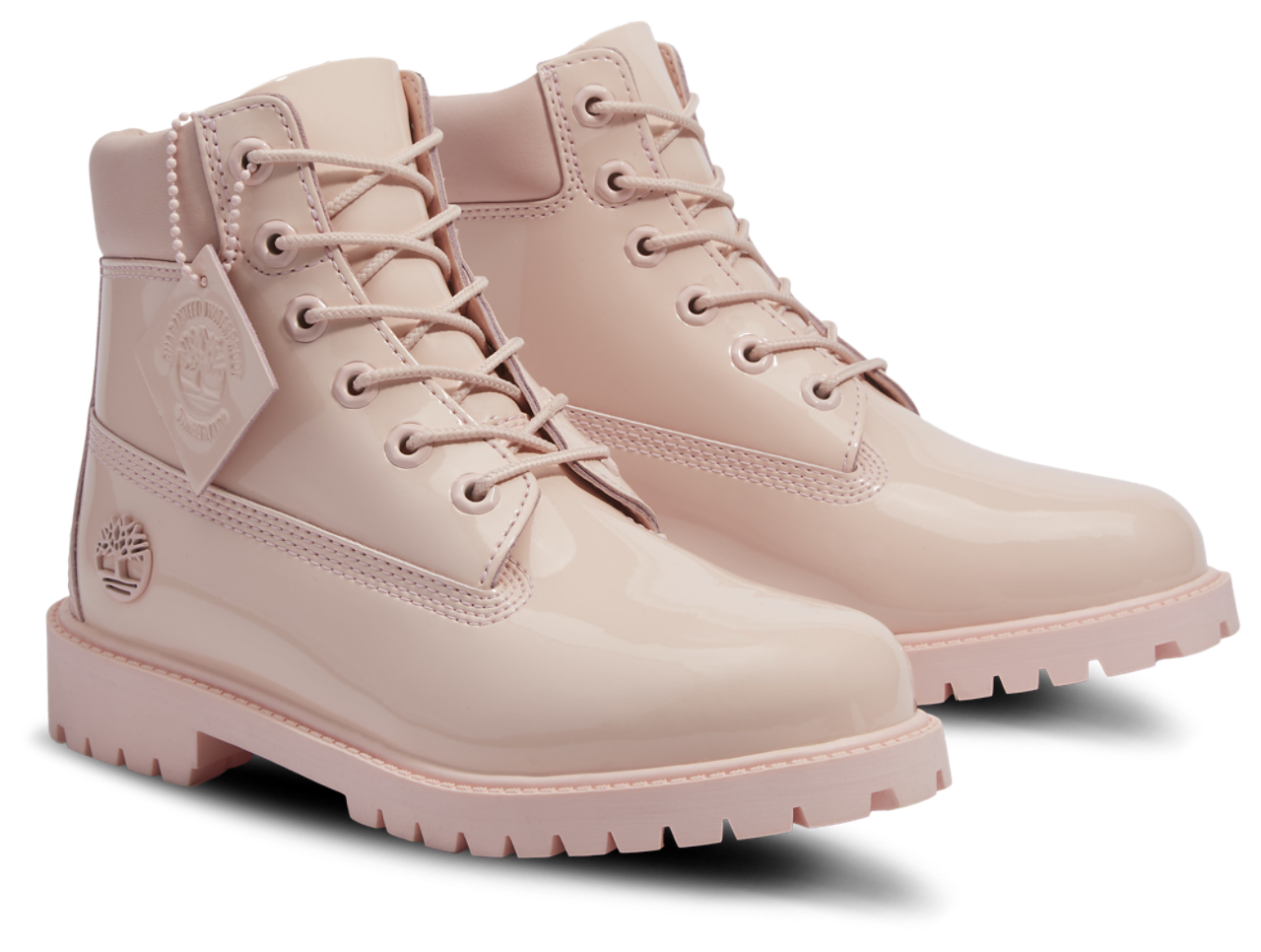 Timberland Premium 6" Waterproof Patent Leather Boots Image 6 of 8. Tap to open photo gallery.