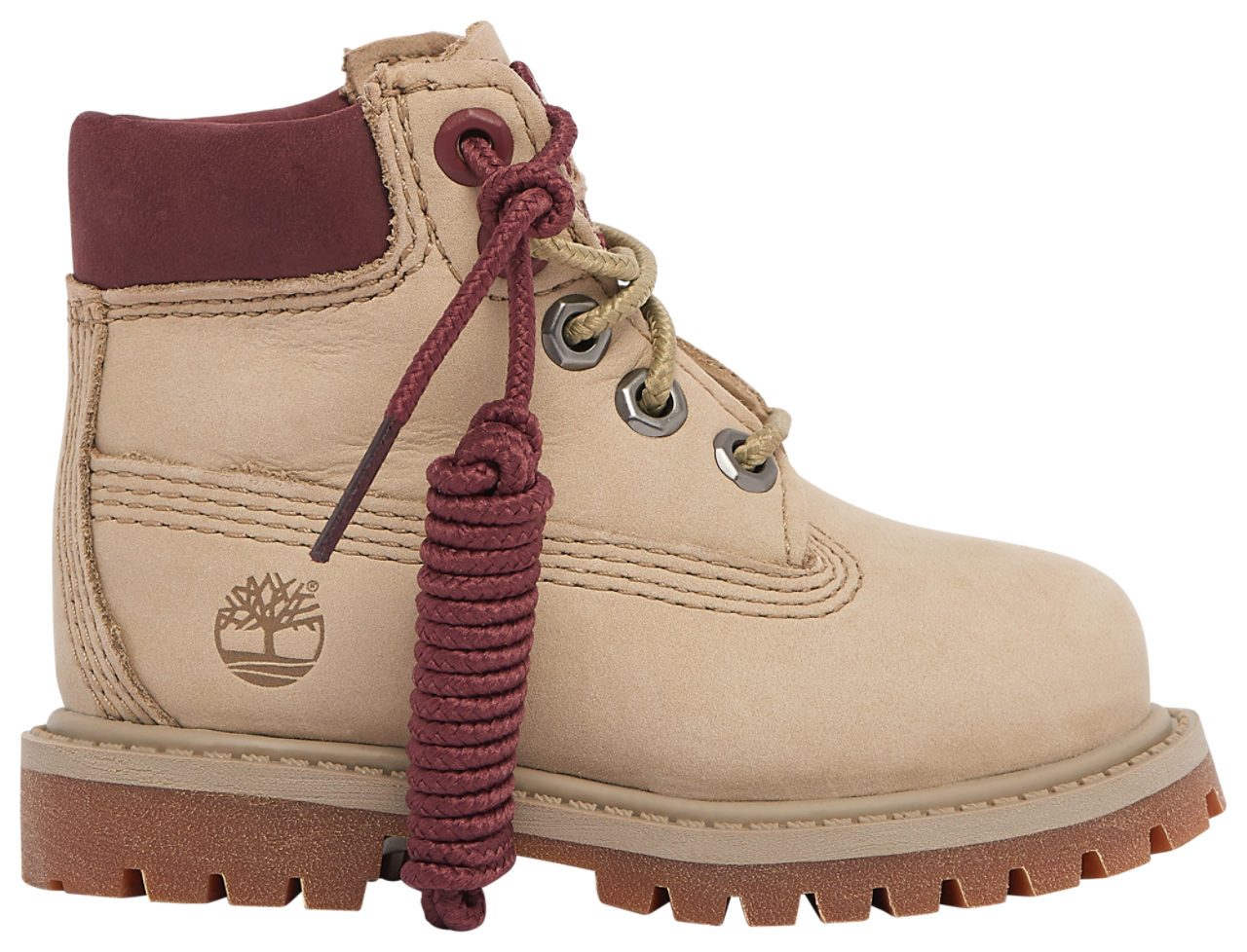 Timberland Varsity Chenille 6" Boots Image 2 of 6. Tap to open photo gallery.