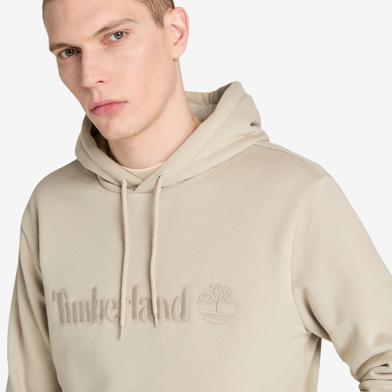 Timberland Embroidered Pullover Hoodie Image 3 of 5. Tap to open photo gallery.