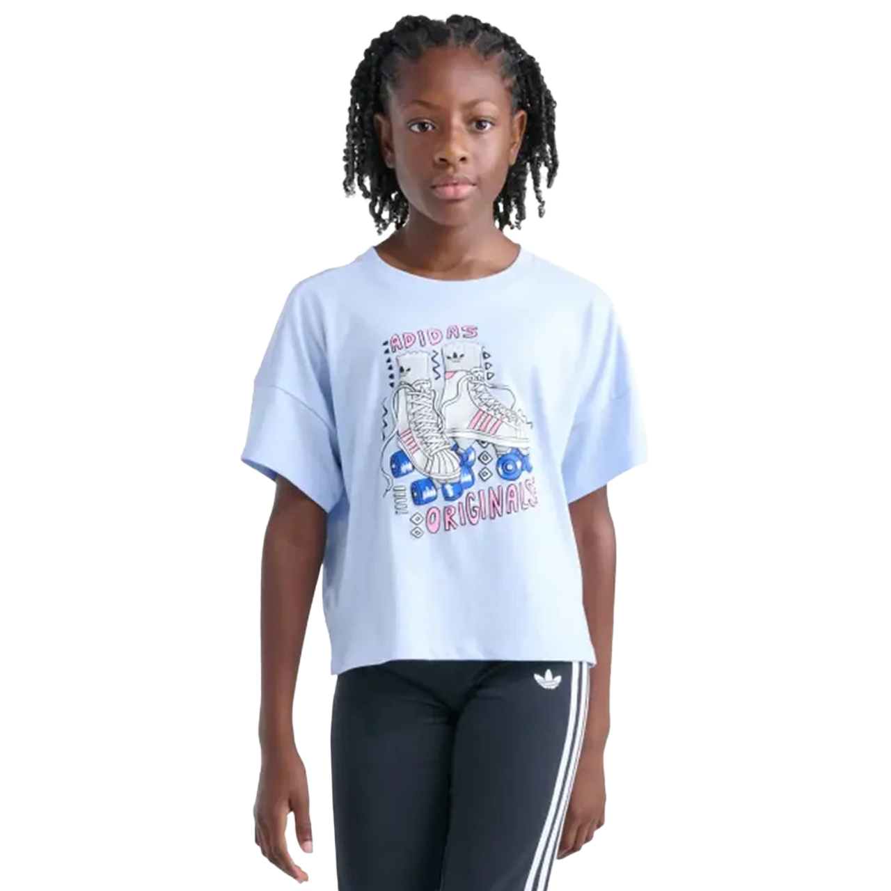 adidas Ruff Socks Skate T-Shirt Image 1 of 5. Tap to open photo gallery.