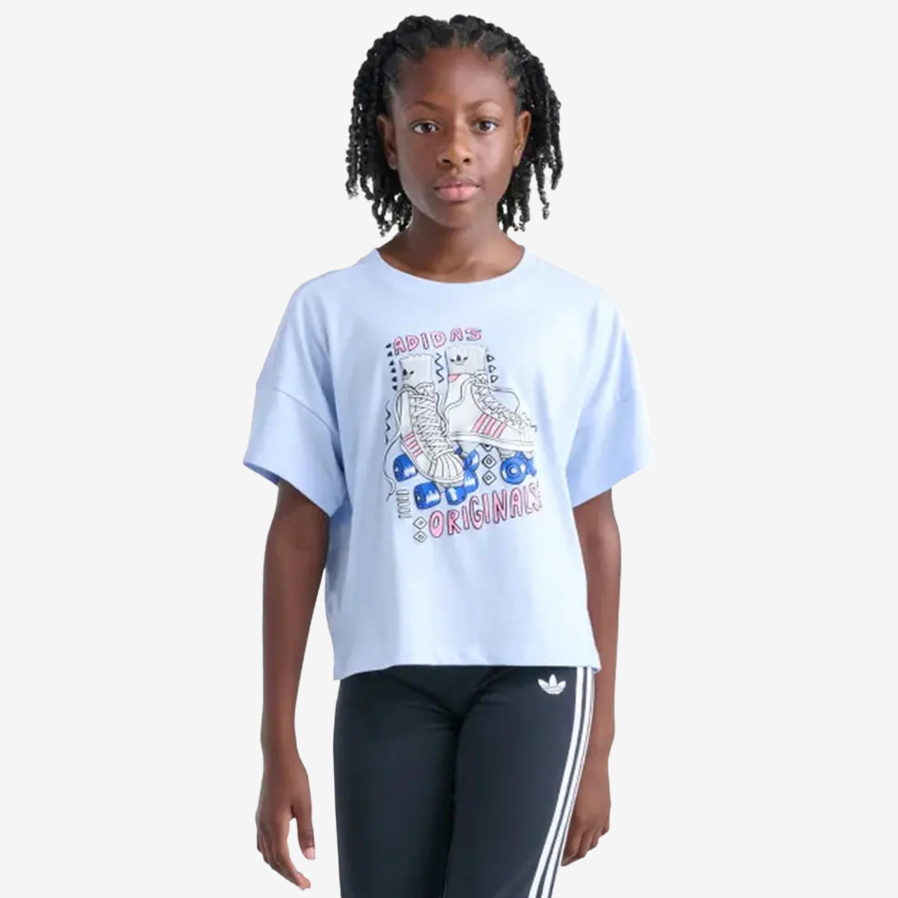 adidas Ruff Socks Skate T-Shirt Image 1 of 5. Tap to open photo gallery.