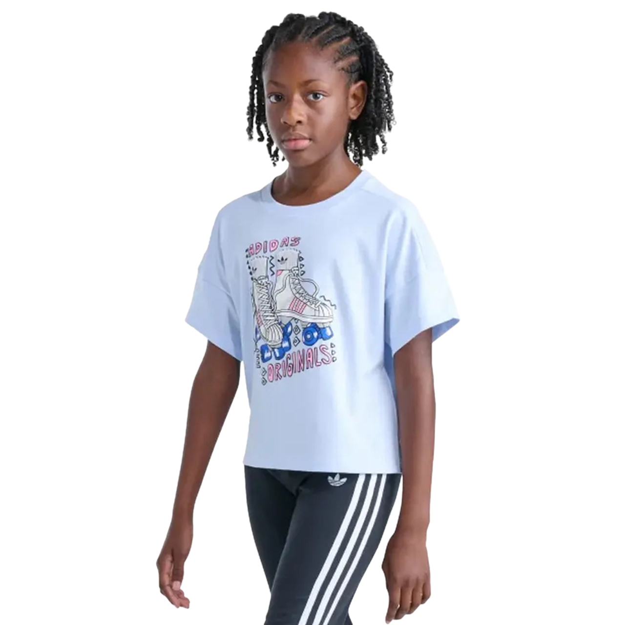 adidas Ruff Socks Skate T-Shirt Image 3 of 5. Tap to open photo gallery.