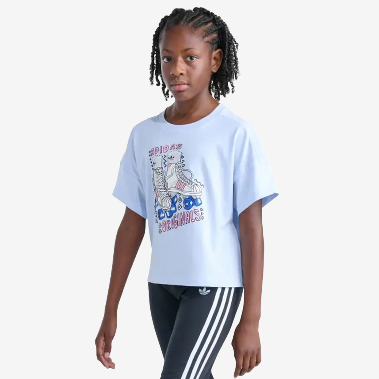 adidas Ruff Socks Skate T-Shirt Image 3 of 5. Tap to open photo gallery.