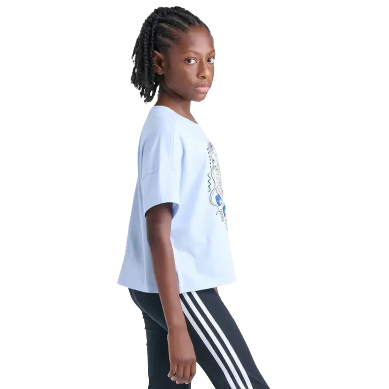 adidas Ruff Socks Skate T-Shirt Image 4 of 5. Tap to open photo gallery.