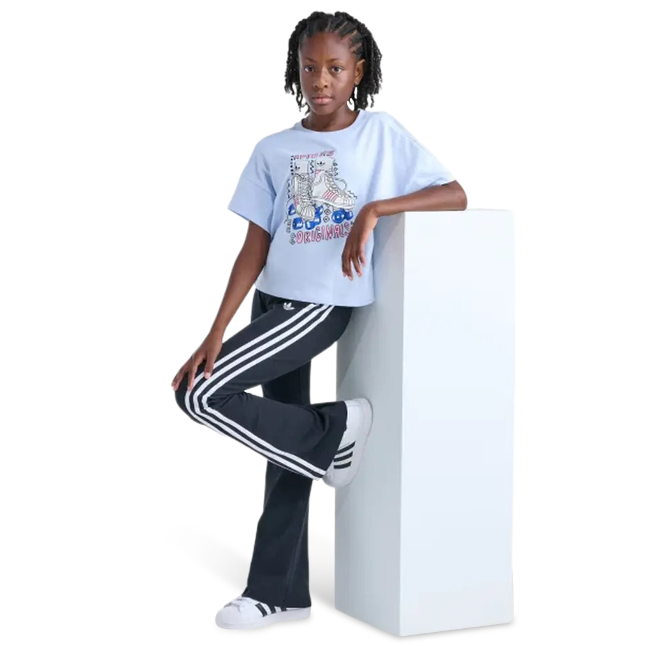 adidas Ruff Socks Skate T-Shirt Image 5 of 5. Tap to open photo gallery.