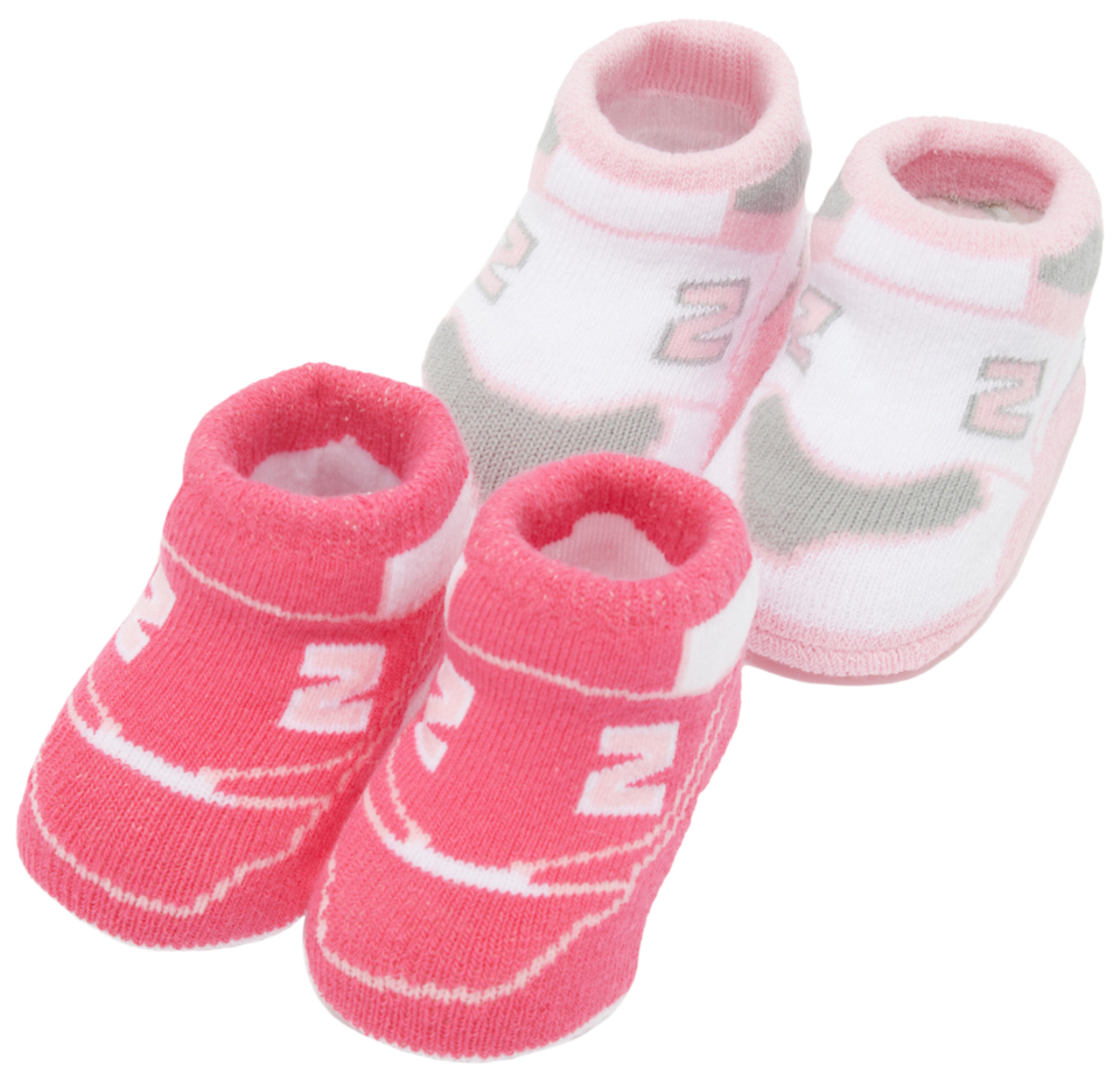 New Balance Classics 2 Pack Bootie Set Image 1 of 3. Tap to open photo gallery.