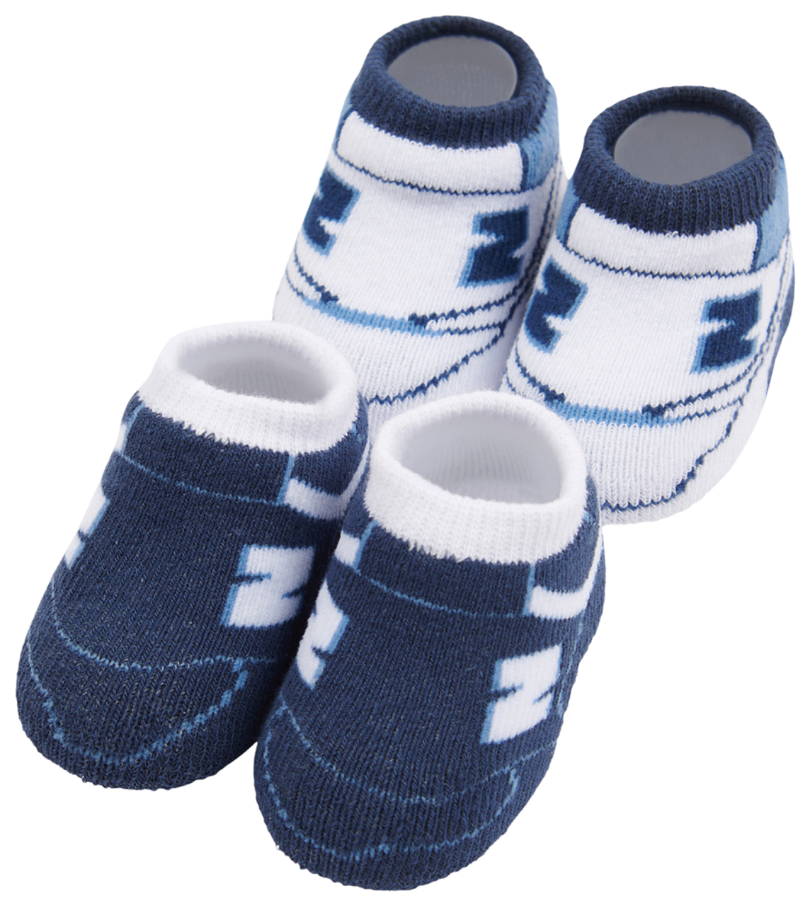 New Balance Classics 2 Pack Bootie Set Image 1 of 3. Tap to open photo gallery.