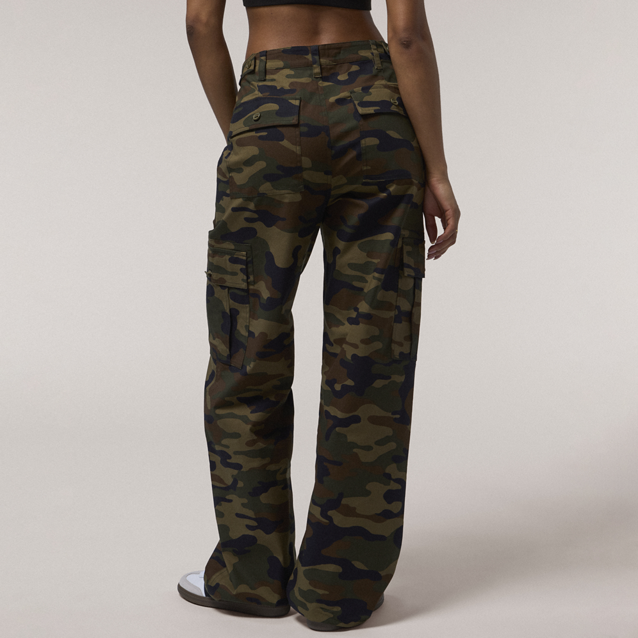 Cozi Woven Cargo Pants Image 3 of 7. Tap to open photo gallery.