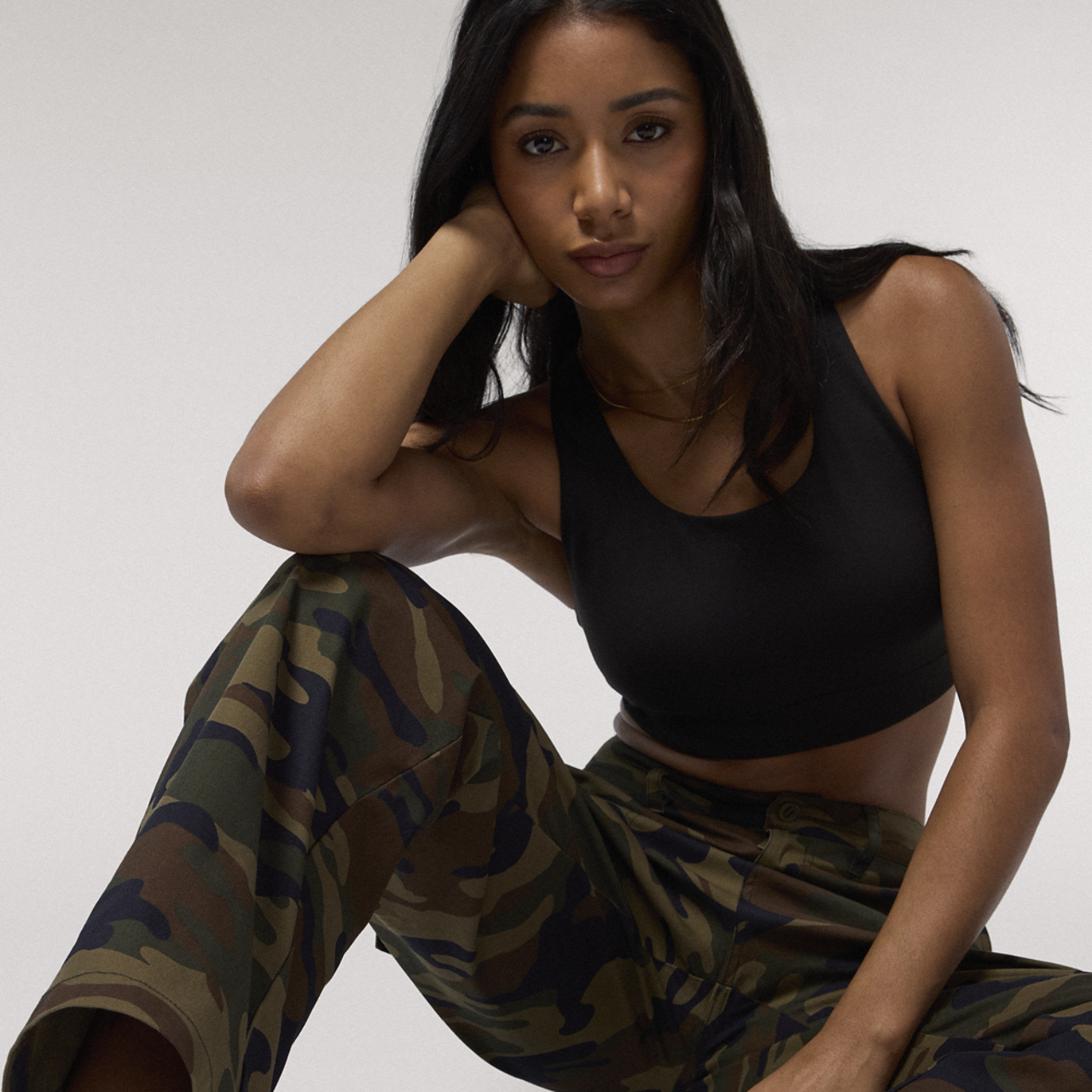Cozi Woven Cargo Pants Image 6 of 7. Tap to open photo gallery.
