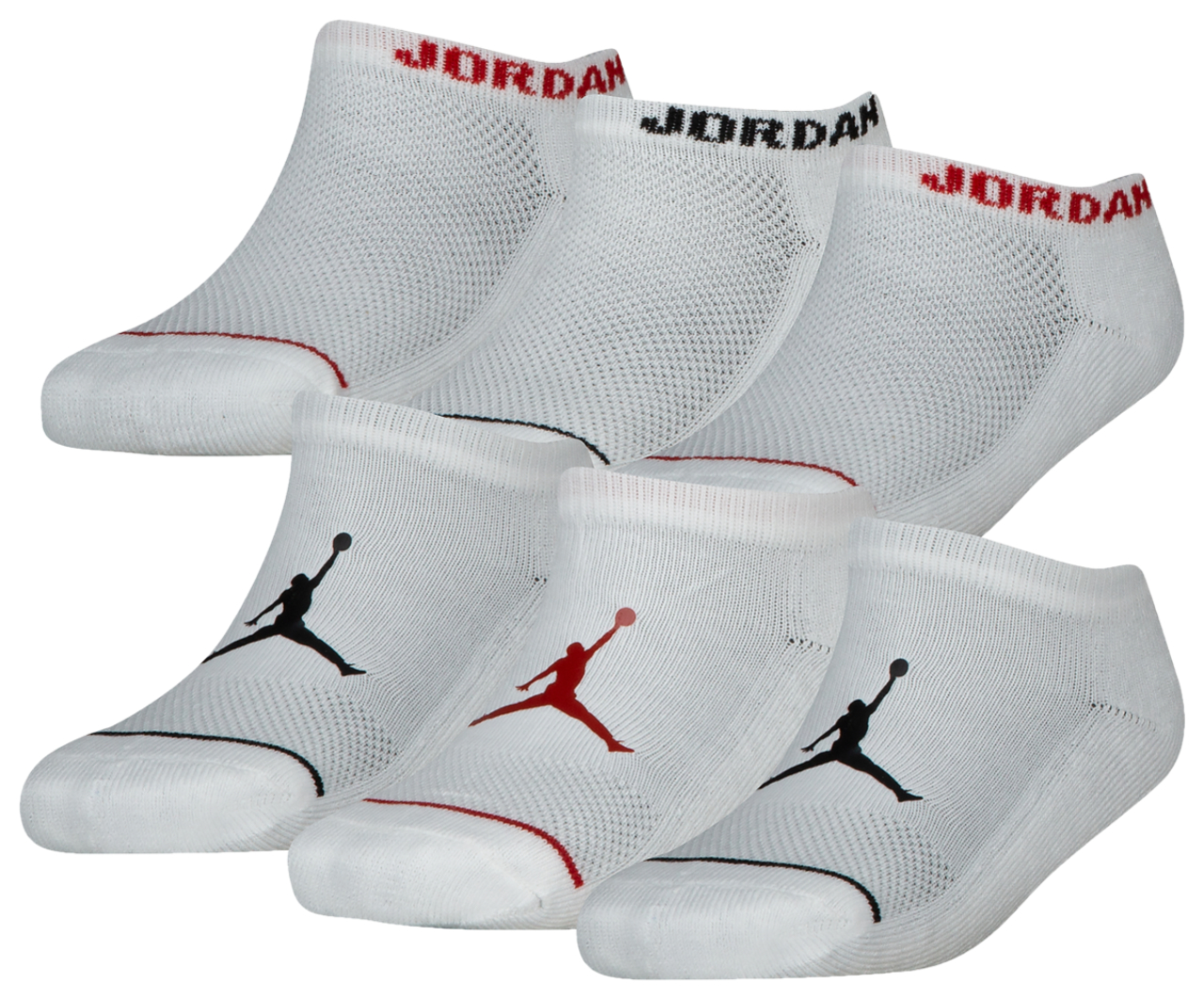 Jordan Legend No Show 6 Pack Socks Image 1 of 3. Tap to open photo gallery.