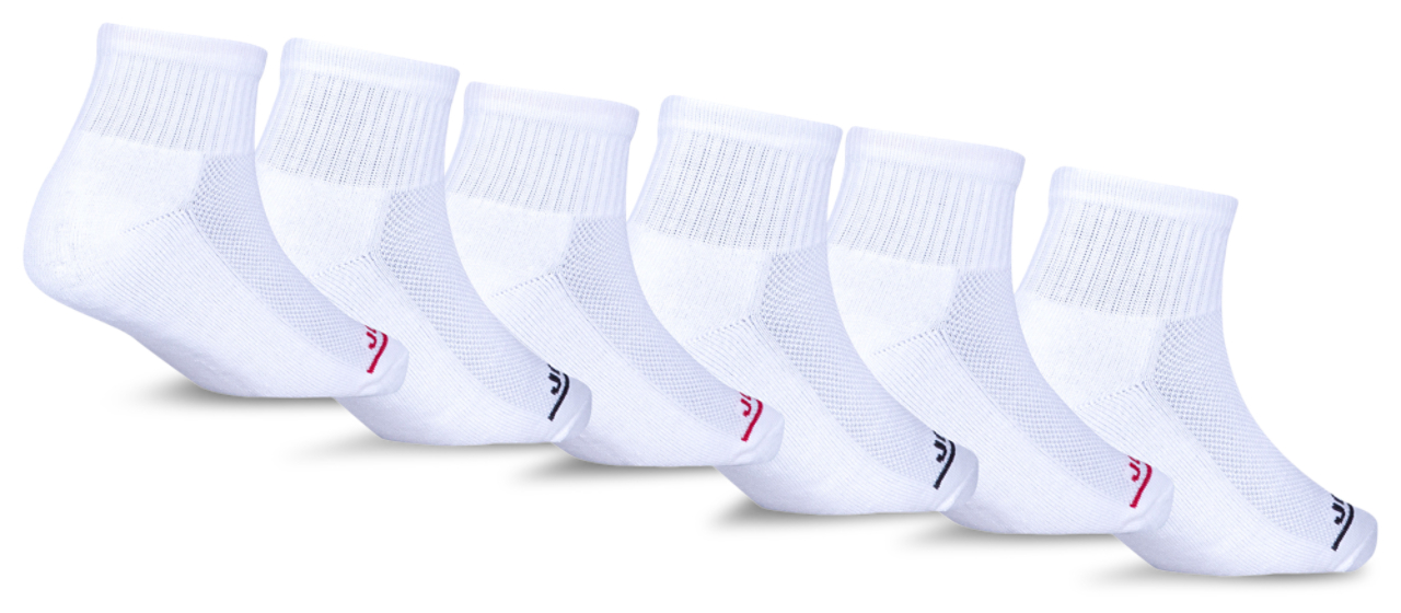 Jordan Legend Ankle 6-Pack Socks Image 2 of 3. Tap to open photo gallery.