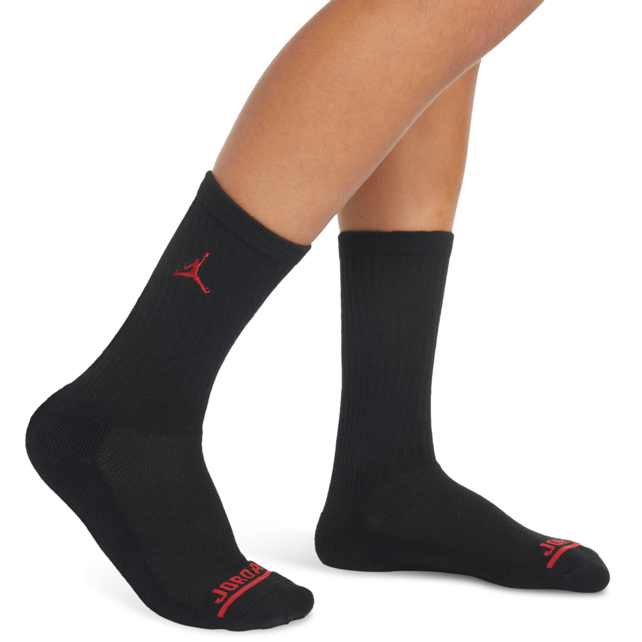 Jordan Legend Crew 6-Pack Socks Image 3 of 3. Tap to open photo gallery.