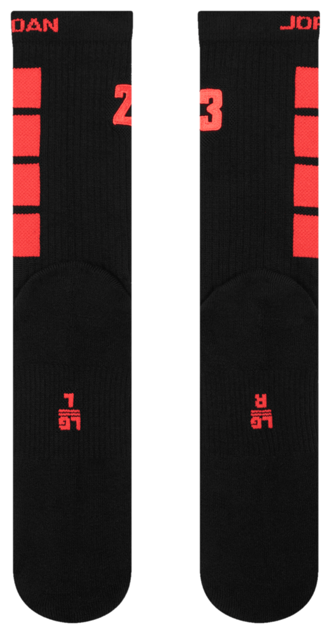 Jordan Everyday Poly Crew Socks 1 Pair Image 3 of 4. Tap to open photo gallery.