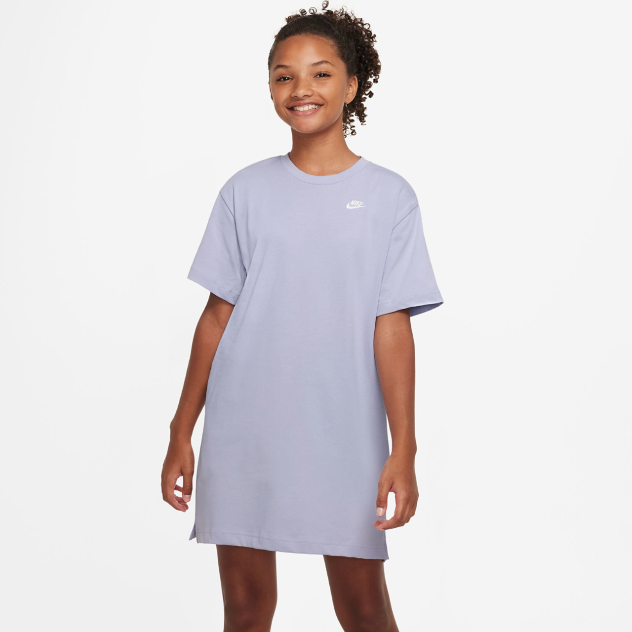 Nike NSW T-Shirt Dress Image 1 of 3. Tap to open photo gallery.