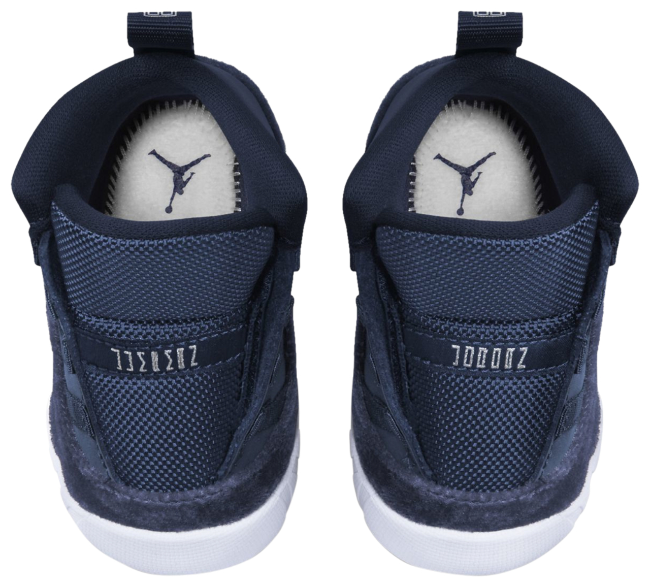 Jordan Retro 11 Crib Bootie Image 4 of 5. Tap to open photo gallery.