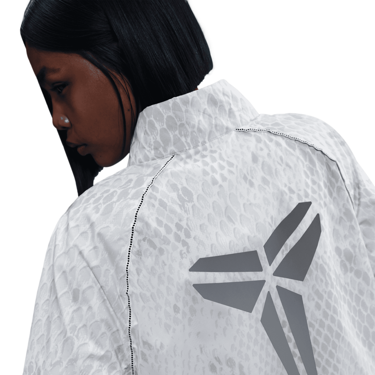 Nike Kobe Light Weight Woven Jacket Image 3 of 6. Tap to open photo gallery.
