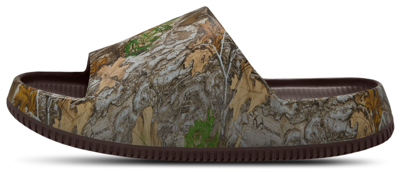 Nike RealTree Calm Slides Image 2 of 4. Tap to open photo gallery.
