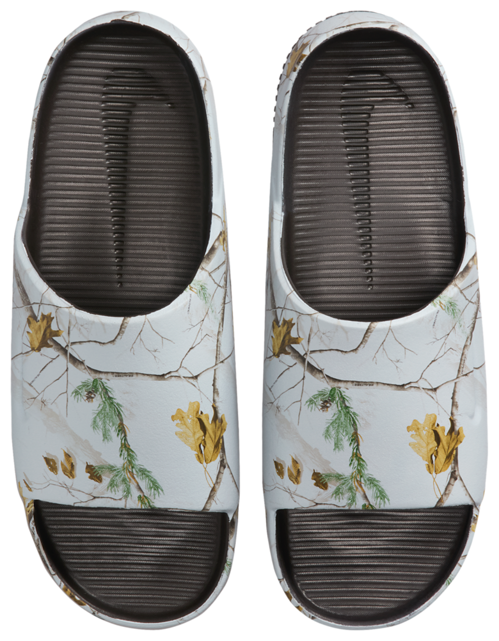 Nike RealTree Calm Slides Image 3 of 5. Tap to open photo gallery.