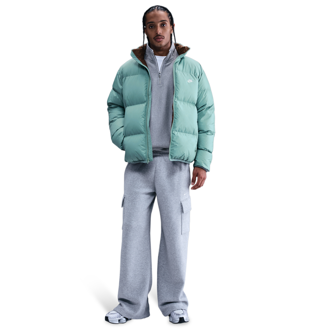 Nike SF Club 550 Puffer Jacket - Men's | Foot Locker