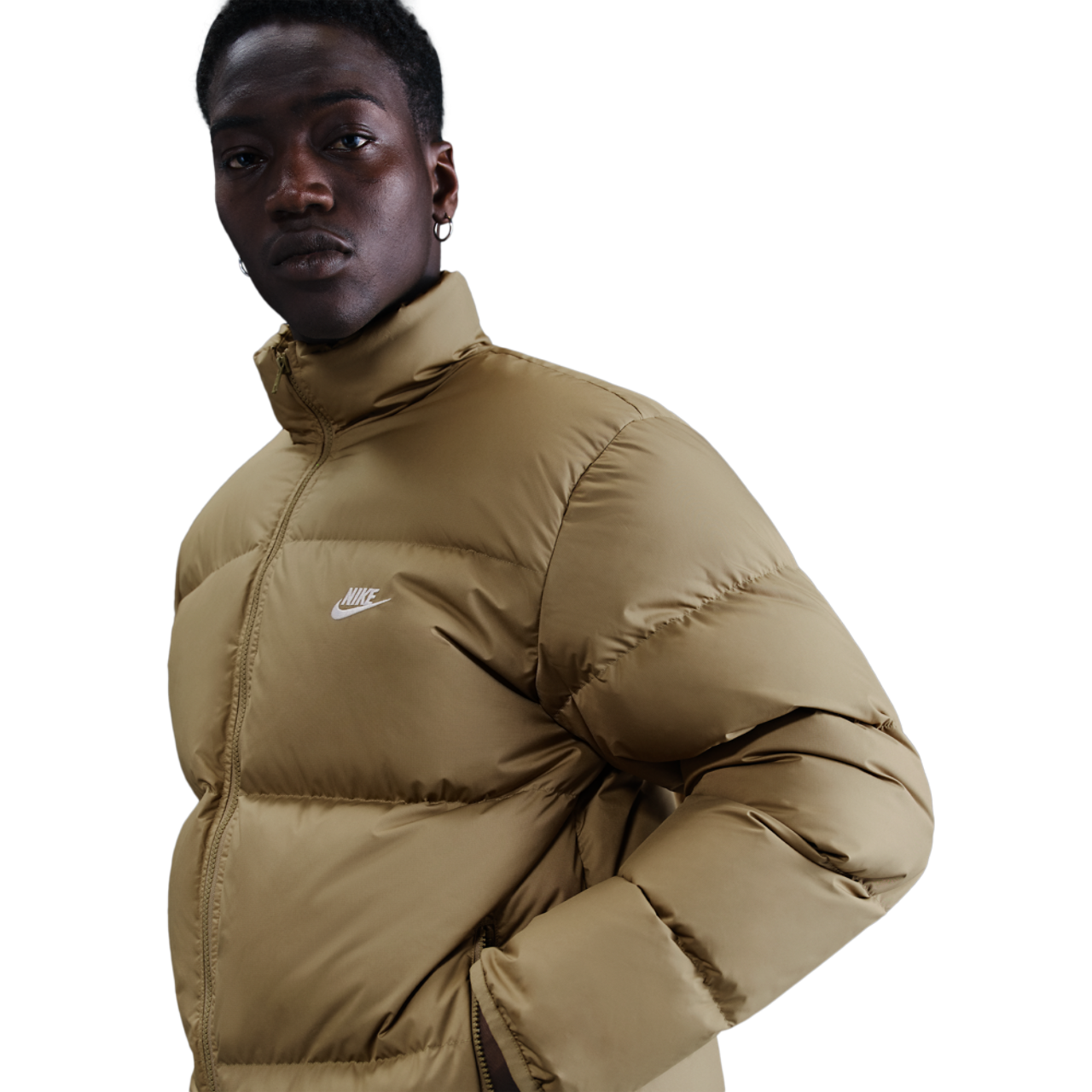 Nike SF Club 550 Puffer Jacket Image 1 of 4. Tap to open photo gallery.