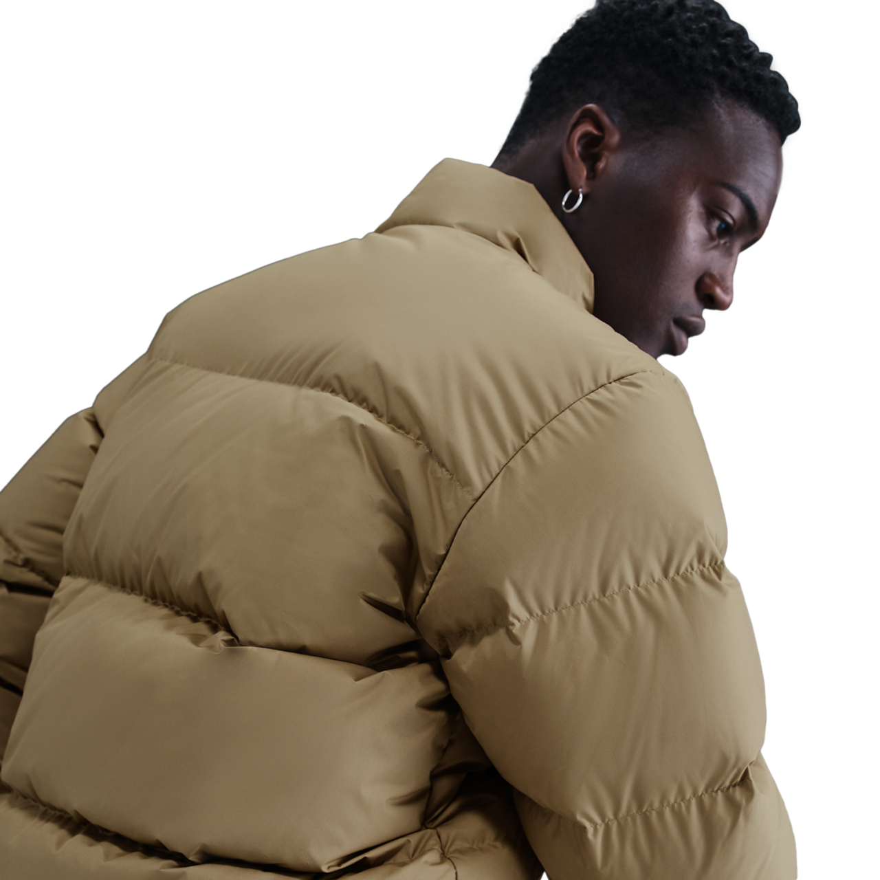 Nike SF Club 550 Puffer Jacket Image 2 of 4. Tap to open photo gallery.